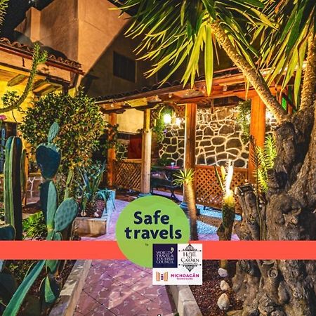 Hotel Del Carmen Tlalpujahua Ngoại thất bức ảnh